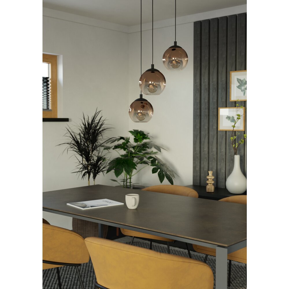 Lámparas Eglo EGLO Lámparas suspendidas Negro main product photo
