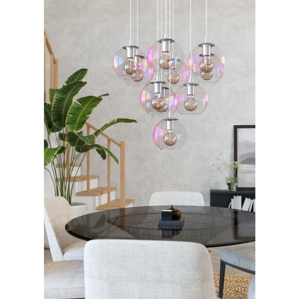 Lámparas Eglo EGLO Lámparas suspendidas Cromo main product photo