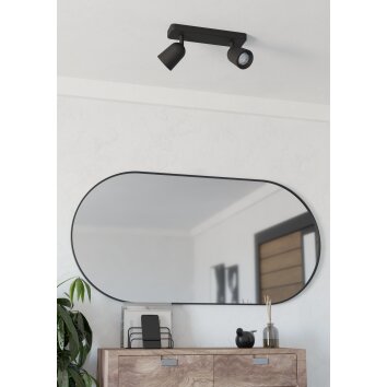 Lámparas Eglo CAMALDOLI Plafones, Spot techo Negro