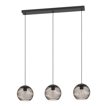 Lámparas Eglo ALMANZORA Lámparas suspendidas Cobre, Negro