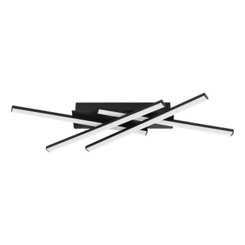 Lámparas Eglo VASCELLA Plafones LED Negro