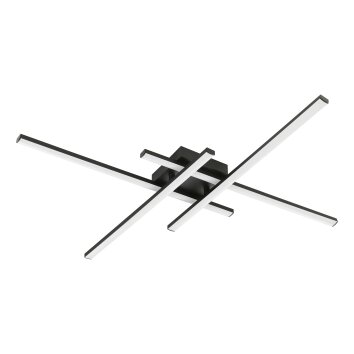 Lámparas Eglo VASCELLA Plafones LED Negro