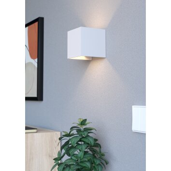 Lámparas Eglo RINCINE Apliques LED Blanca, Sensor de movimiento, Mando a distancia Lámparas Eglo RINCINE Apliques LED Blanca, Sensor de movimiento, Mando a distancia