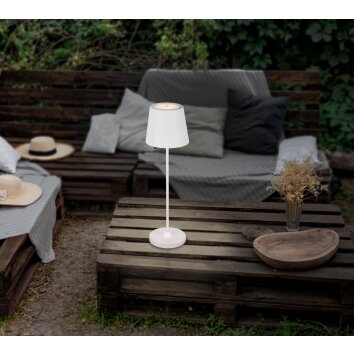 Lámparas Eglo CABOZO Lámparas de mesa LED Blanca, Mando a distancia