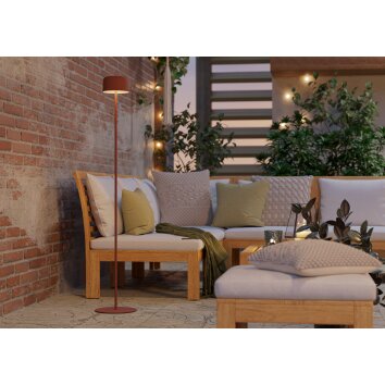 Lámparas Eglo ROCCANOVA-L Lámpara de pie LED Naranja