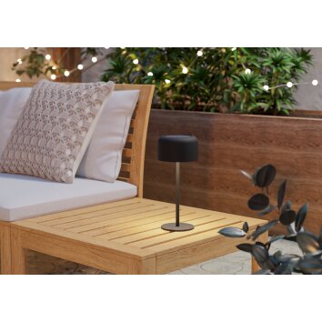 Lámparas Eglo ROCCANOVA Lámparas de mesa LED Negro