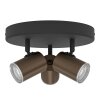 Lámparas Eglo EGLO Plafones, Spot techo Bronce, Negro