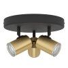 Lámparas Eglo EGLO Plafones, Spot techo Latón, Negro