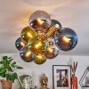 Gastor Plafones, Luminarias esféricas dorado, Negro, 10 luces