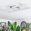 Danor Plafones LED Níquel-mate, 1 luz