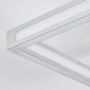 Danor Plafones LED Níquel-mate, 1 luz