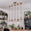 Ripoll Lámparas suspendidas, Luminarias esféricas, Lámparas colgantes Crudo, Negro, 5 luces