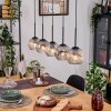 Ripoll Lámparas suspendidas, Luminarias esféricas, Lámparas colgantes Crudo, Negro, 5 luces