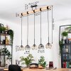 Ripoll Lámparas suspendidas, Luminarias esféricas, Lámparas colgantes Crudo, Negro, 5 luces