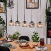 Ripoll Lámparas suspendidas, Luminarias esféricas, Lámparas colgantes Crudo, Negro, 5 luces