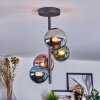 Chehalis Plafones, Luminarias esféricas 27 cm Azul, Cromo, Verde, Color cobre, Ahumado, 4 luces