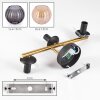 Koyoto Plafones, Luminarias esféricas dorado, Negro, 3 luces