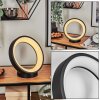 Delor Lámparas de mesa LED Negro, 1 luz, Cambia de color