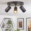 Foren Plafones, Spot techo LED Negro, 3 luces, Cambia de color Foren Plafones, Spot techo LED Negro, 3 luces, Cambia de color