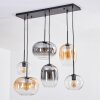 Apedo Lámparas suspendidas, Lámparas colgantes Colores ámbar, Transparente, Ahumado, 6 luces