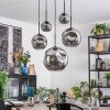 Ripoll Lámparas suspendidas, Luminarias esféricas, Lámparas colgantes Ahumado, 5 luces