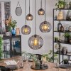 Koyoto Lámparas suspendidas, Luminarias esféricas, Lámparas colgantes Ahumado, 5 luces