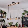 Ripoll Lámparas suspendidas, Luminarias esféricas, Lámparas colgantes Crudo, Negro, 5 luces