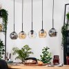 Ripoll Lámparas suspendidas, Luminarias esféricas, Lámparas colgantes Crudo, Negro, 5 luces