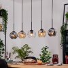 Ripoll Lámparas suspendidas, Luminarias esféricas, Lámparas colgantes Crudo, Negro, 5 luces