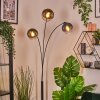 Koyoto Luminarias esféricas, Lámpara de pie Azul, dorado, Verde, Transparente, 3 luces