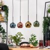 Ripoll Lámparas suspendidas, Luminarias esféricas, Lámparas colgantes Crudo, Negro, 4 luces