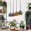 Ripoll Lámparas suspendidas, Luminarias esféricas, Lámparas colgantes Crudo, Negro, 4 luces