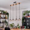 Ripoll Lámparas suspendidas, Luminarias esféricas, Lámparas colgantes Crudo, Negro, 4 luces