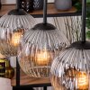 Ripoll Lámparas suspendidas, Luminarias esféricas, Lámparas colgantes Crudo, Negro, 4 luces