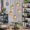 Ripoll Lámparas suspendidas, Luminarias esféricas, Lámparas colgantes dorado, Negro, 5 luces