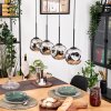 Ripoll Lámparas suspendidas, Luminarias esféricas, Lámparas colgantes Crudo, Negro, 4 luces