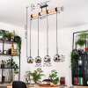 Ripoll Lámparas suspendidas, Luminarias esféricas, Lámparas colgantes Crudo, Negro, 4 luces