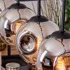 Ripoll Lámparas suspendidas, Luminarias esféricas, Lámparas colgantes Crudo, Negro, 4 luces
