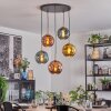 Ripoll Lámparas suspendidas, Luminarias esféricas, Lámparas colgantes dorado, Negro, 5 luces