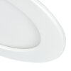Finsrud Plafones, Empotrables LED Blanca, 3 luces