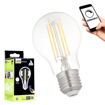 E27 LED 6 Watt blanco cálido regulable 806 Lumen