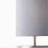 Lámparas Brilliant Clarie Lámparas de mesa Plata, 1 luz