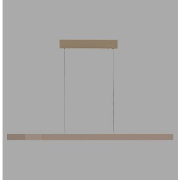 Lámparas Paul Neuhaus Square Lámparas colgantes LED Bronce, 6 luces