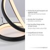Lámparas Paul Neuhaus TWIST Lámparas de mesa LED Negro, 1 luz