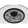 Lámparas Reality mit lámpara ventilador de techo LED Negro, 2 luces, Mando a distancia, Cambia de color