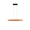 Lámparas Trio Edgewood Lámparas colgantes LED Madera clara, 1 luz
