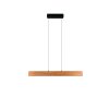 Lámparas Trio Edgewood Lámparas colgantes LED Madera clara, 1 luz