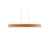 Lámparas Trio Edgewood Lámparas colgantes LED Madera clara, 1 luz