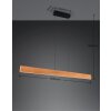 Lámparas Trio EDGEWOOD Lámparas colgantes LED Madera clara, 1 luz