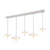 Lámparas Trio KEATON Lámparas colgantes LED Gris, 1 luz